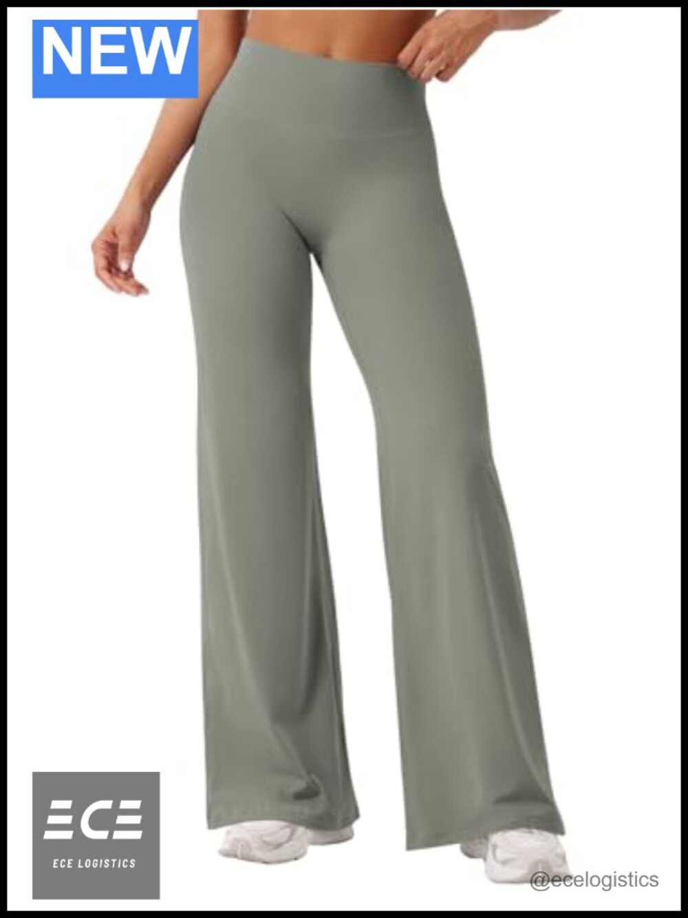 Women's Straight Leg Workout Leggings High Waisted Yoga Gym Pants